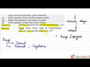 Assertion : Deuteromycetes lack sexual reproduction.