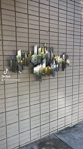 Curtis Jere chrome/brass cityscape wall sculpture! #curtisjere#curtisjeresculpture #midcenrurycollectables#midcenturydecor#relovedvintage#chromeandbrass#womanownedbusiness | Re-Loved Vintage