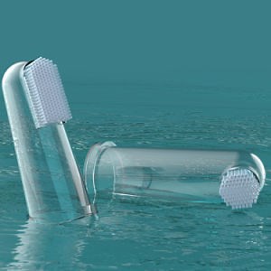 [Hot Item] Kids Teeth Cleaner Cleaning Silicone Baby Finger Toothbrush