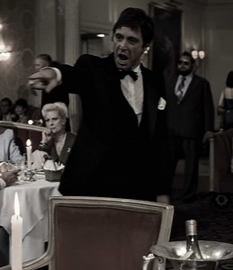 I think nobody mama. #scarface #tonymontana #alpacino | Scarface
