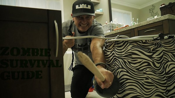 Bathroom survival hacks: DIY zombie defense & escape strategies!