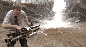 Watch This British Dude Go Crazy With His Homemade Thermite Launcher
