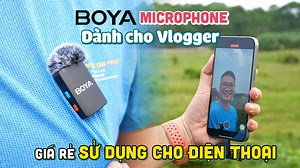 BOYA MICRO KHÔNG DÂY | Sự lựa chọn mới G.i.á R.ẻ dành cho Vlogger. Anh em thấy sản phẩm này ổn không? #boya #microkhongday #vlogger #tuantrungta | Tuấn Trung Tá | Facebook