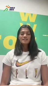 Meet Pavana Nagaraj, our next gen star✨ Sports runs in her blood!! That glamorous gold at The U20 Asian #Athletics Championships👑🔥speaks volumes about Pavana rewriting family traditions like a PRO 😎 Listen in 🔊 as this upcoming star jumper discloses her winning mood and how SAI & Khelo India fueled her dreams😍 | Khelo India