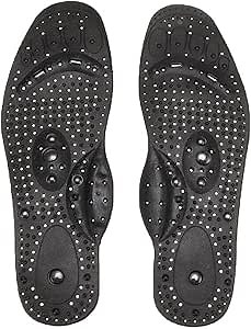 Magnetic Acupressure Insoles Foot Massage Shoe-Pad Foot Reflexology Pain Relief Shoe Inserts Foot Insoles with 8 Magnets