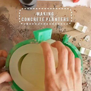 38K views · 158 reactions | Love seeing the creative process behind a handmade item? Watch as Etsy seller SUCCUC makes this minimalistic concrete planter  etsy.me/2XCW9jW | Etsy | Facebook