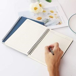 [Hot Item] Spiral Paper Notebooks Customise Hardcover Binding Custom Bound Coil Logo School Notebook A5