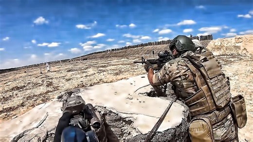 Like A Shooter Video Game • Except Real Bullets