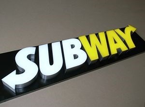 [Hot Item] Custom Front Lit Letter LED Sign 3D Display Logo Stand for Advertising