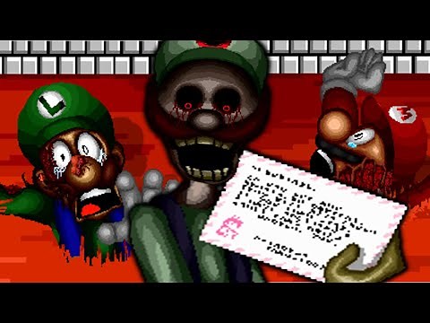 LUIGI.EXE ENDS MARIO! TOO LATE.EXE FULL VERSION (SCARIEST NEW MARIO.EXE HORROR GAME)