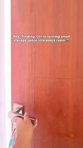 Every home needs a corner that feels still. Creating a private, peaceful space for pooja — simple, intentional, and full of सुकून. There’s a special kind of sukoon in organizing, styling, & slowly transforming this sacred cozy corner even in a rental home: “a makeover that fills our home with calm and positivity”. Comment your thoughts and “link” to get the product 🔗 of all the products used during puja room transformation in DM. . . . . [home makeover, puja room makeover, before and after, aff