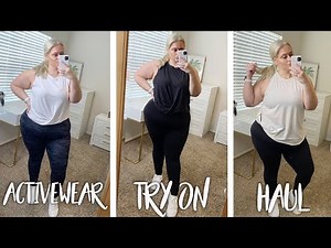 Plus Size Activewear Favorites Try-On Haul | Lululemon, Old Navy, Target, & Amazon