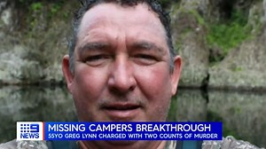 There has been a major development in the search for missing Victorian campers Russell Hill and Carol Clay Police tonight have charged 55-year-old suspect Greg Lynn with two counts of murder. #9News | Nightly at 6pm | 9 News