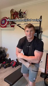 801K views · 3.2K reactions | Maxing out digital weight #tonal #homegym #gym | Dalton Roe | Facebook