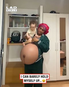 I can barely balance anymore...🤰💨 | LADbible Ireland