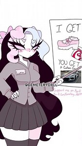 Will you take her offer? 🤔🎀 TOONSQUID animation