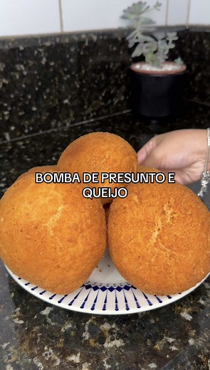 Aprenda a Fazer Bomba de Presunto e Queijo