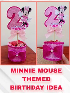 DIY Birthday Party Idea Perfect for your candy corner #birthday #birthdayparty #birthdaypartyideas #birthdaygift #diybirthdaygift #diyideas #birthdayideas #diy #partyfavors #candycorner #partyideas #minniemouse #minniemousebirthday | DIY IDEAS