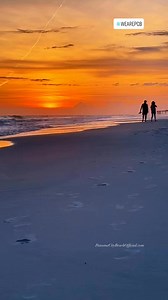 More Sunset views in Panama City Beach 🌅 #sunset #beachwalk #panamacitybeach #travel #vacation | Panama City Beach Official