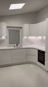 17K views · 457 reactions | Virtuvės baldai 朗 Balta blizgi virtuvė  | Alkena | Facebook