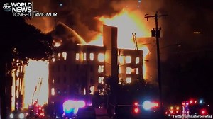 HOTEL BLAZE: An early-morning fire tore through the Ambassador Hotel near downtown Dallas, destroying the 115-year-old landmark that was vacant and undergoing renovations; the cause of the fire is under investigation. https://abcn.ws/2EC2wre | ABC World News Tonight with David Muir