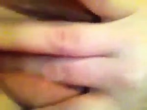 Cream queen and her creamy bald pussy