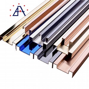 [Hot Item] Decorative Metal Bullnose Profile Wall Ceramic Tile Outside Corner Edge Aluminium Tile Trim