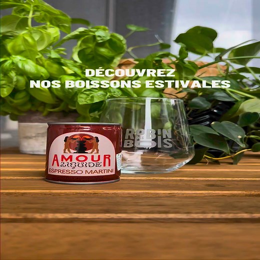 Et si on se rafraîchissait avec Amour Liquide au Robin des Bois ? ☀️...