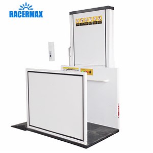 [Hot Item] Wheelchair Lift, Stainless Steel Vertical Wheelchair Elevator Lift Wheelchair Access Lift
