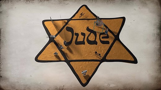 23 November 1939 — The Jewish Badge Decreed in the Generalgouvernement (General Government) Why were Jews marked? Was this the first time? Were all Jews marked the same way throughout Nazi Europe? Nazi General-Governor Hans Frank issued a regulation that all "Jews & Jewesses" over the age of 12 were to be marked with a white band inscribed with a blue Star of David. Learn about the usage of the Jewish badge during the Holocaust | Yad Vashem: World Holocaust Center, Jerusalem