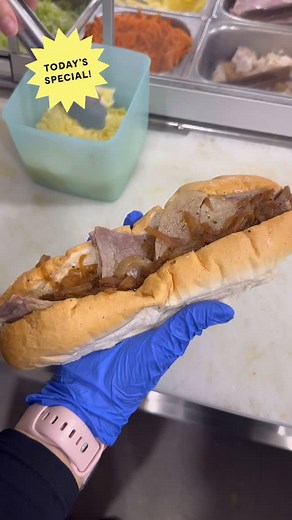 Nothing better than a hot roast lamb roll with sautéed onion, cheese & delicious gravy🤤🤤 | The Country Bakehouse