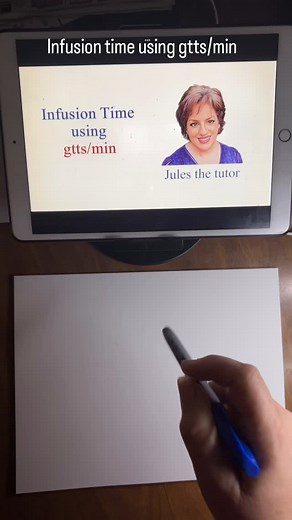 #dropsperminute #dosagecalculations #Infusion-time | Julie Fletcher