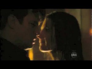 Castle 4x23 "Always" Castle & Beckett the Kiss slow motion