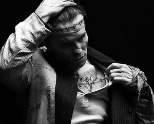 Here's Christian Bale as Frankenstein's monster in The Bride