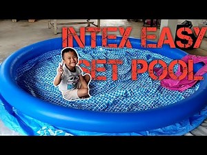 Unboxing Intex Easy Set Pool (Inflatable Swimming Pool (305 x 76cm))