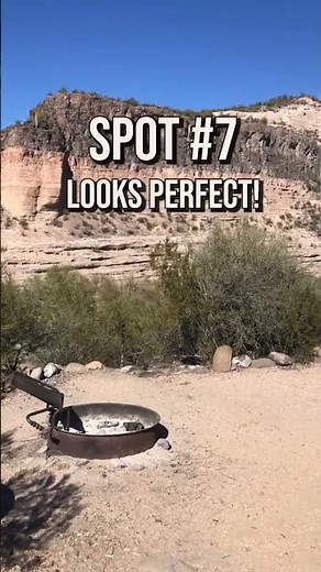 AZ Campground with Beautiful views! Highway 93 Burro Creek #Campground #arizona #travelvlog