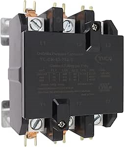 Yuco YC-CN-42-753-2 3P 75A DP Definite Purpose Contactor 120V Coil fits Siemens Furnas 42FE35AF