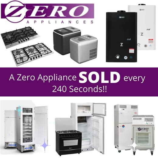 14 reactions | Worldwide wholesalers in gas hobs, gas geysers, off-grid medical refrigerators (blood & vaccine), gas stoves, gas/ kerosene/ solar gas fridges & freezers, ice makers and more! Find a partner store: https://zeroappliances.co.za/gauteng/ Join one of our happy vendors here: https://zeroappliances.co.za/contact-us/ | ZERO APPLIANCES | Facebook
