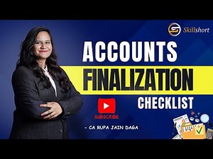 Accounts Finalisation | How to finalise books of Accounts
