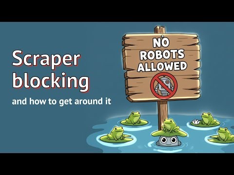 🪷 Pondcast #1: Scraper blocking and how to get around it