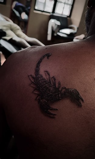 3D Style Scorpion Tattoo Designs