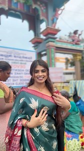 3.4K views · 153 reactions | Pottu vaiththa oru Vadai Nila… #arishaasarees #india #temple #malligai #fblifestyle | Arishaa Sarees | Facebook