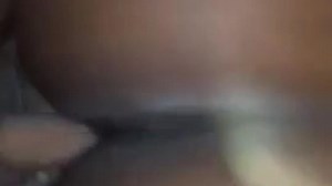 White dude laying good pipe to big ass black chick