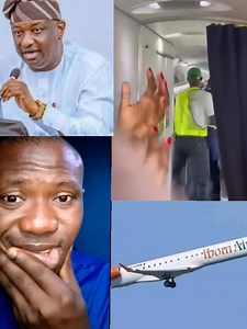Air hostess @ttaked by passenger from Akwa ibom Airport coming to Lagos . why again😭?? #airport #aviation | MC Ladega