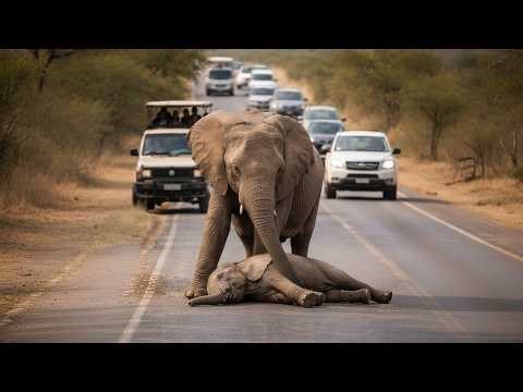 You Won't Believe How Long This Mother Elephant Stayed With Her Calf | Animal Rescue