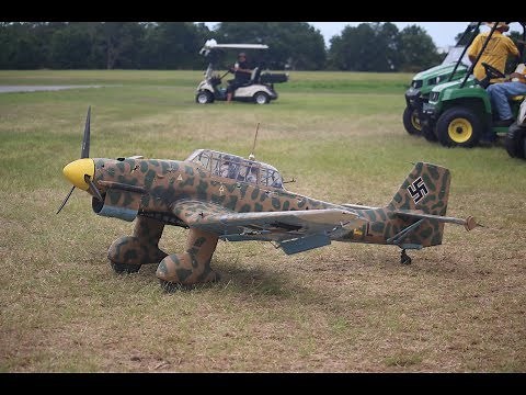 Large Scale JU-87 Stuka Dive Bomber (Scratch-Built) -- Top Gun Invitational 2018