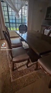 1.1K views | Purely solid mahogany Dining table with Heat resistance varnish. Ksh 160,000 0745 798 611 /0720 077 958 | Stapem Furniture Ngara | Facebook