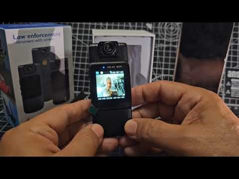 4K UHD Body Camera - 4k , Record & Audio - Night Record ,1000 man Battery £23