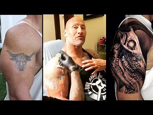 The Rock Has Replaced His Famous Brahma Bull Tattoo With An Elaborate New Tattoo