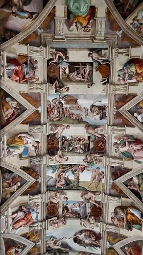 Vatican City’s Sistine Chapel 🖼️ #italy #vaticancity #art #catholic